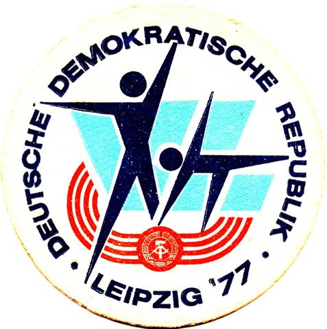 leipzig l-sn reudnitzer sachsen 3b (rund215-leipzig 77-blaurot)